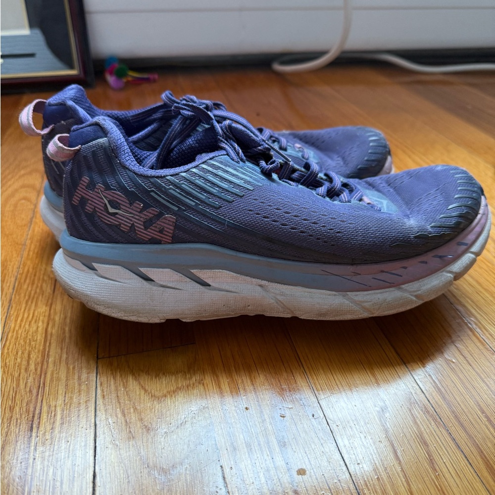 Hoka Women's Athletic Shoes - Purple and Pink